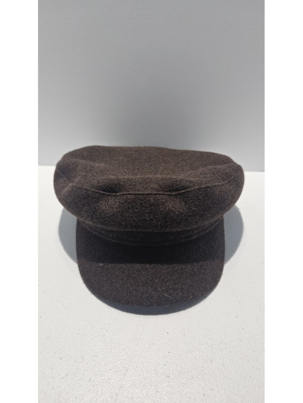 Sonoma Brown Wool Blend Baker Boy Newsboy Cap Hat One Size NWT Women's